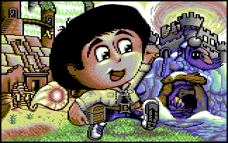 Sam's Journey is a brand-new original scrolling platform game developed for the Commodore 64.